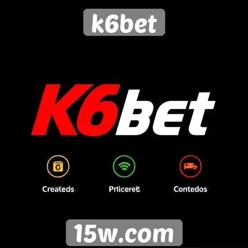 Revisão das funcionalidades do site k6bet